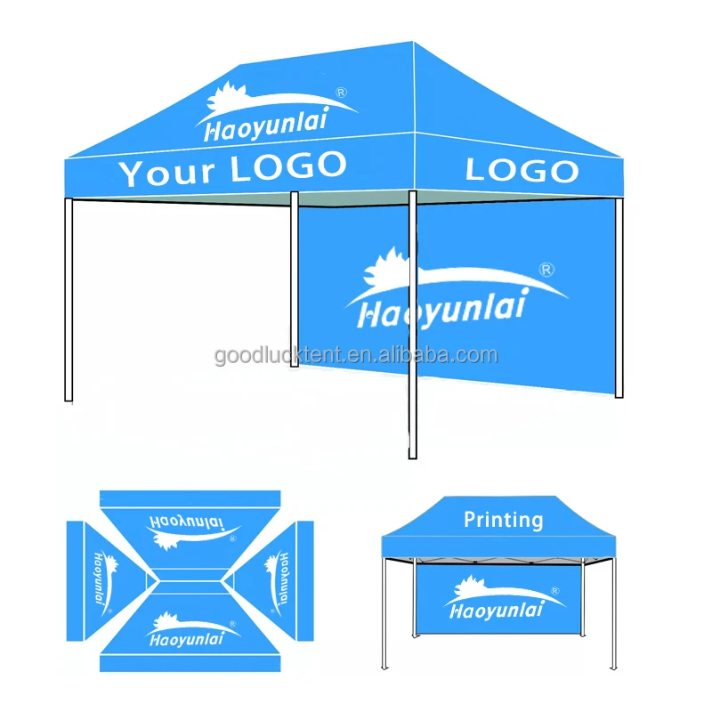 10x20 Aluminum Frame Marquee Canopy Folding Tent Roof Top Outdoor Party Tent Garden Custom 3x6 for Events Display