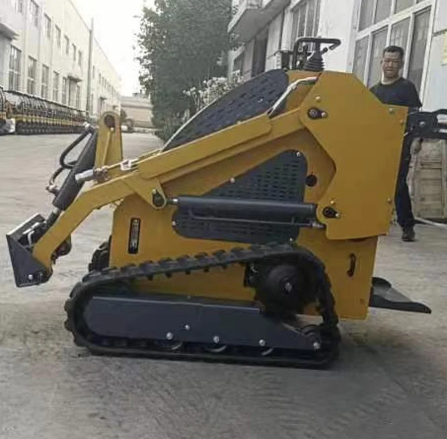 China Skid Steer Loader Earth-Moving Machinery Wheel Skid Steer Loader New Skid Steer Loader