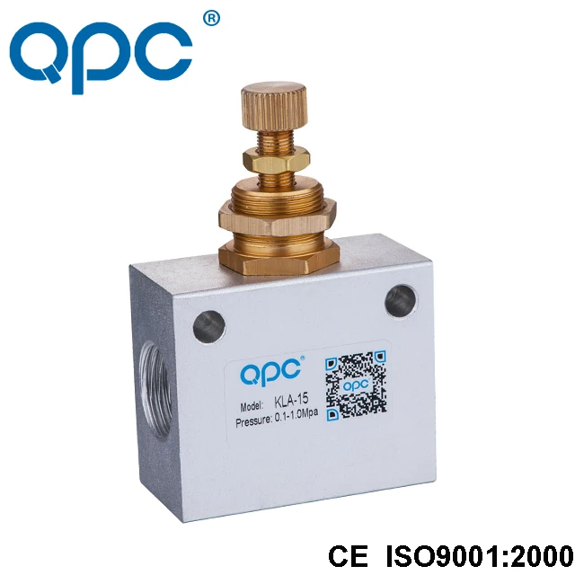 KLA Series Pneumatic Flow Control Valve Pneumatic Air Control Valve