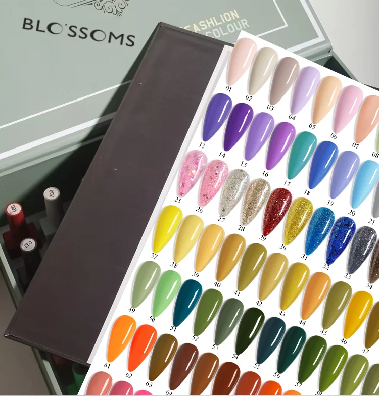 Special Discount Low Price High Quality Free Sample Custom Logo Nail Art Color Gel Polish Set