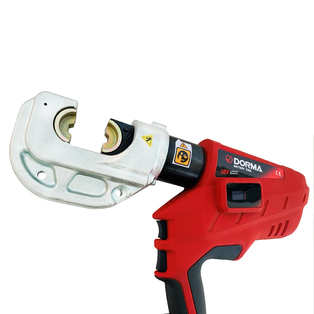 New design Battery powered hydraulic Usb cable crimping tool NEC-400 battery cable lug press tool