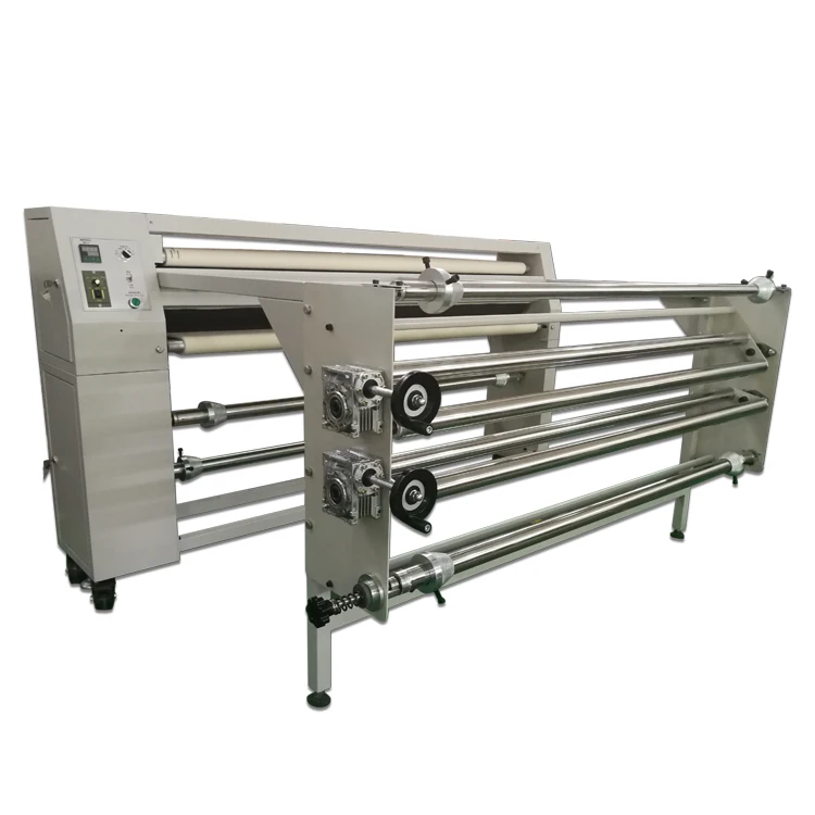 Automatic Multifunctional  1600mm 1800mm Roller Heat Press Sublimation Roll To Roll Heat Transfer Printing Machine