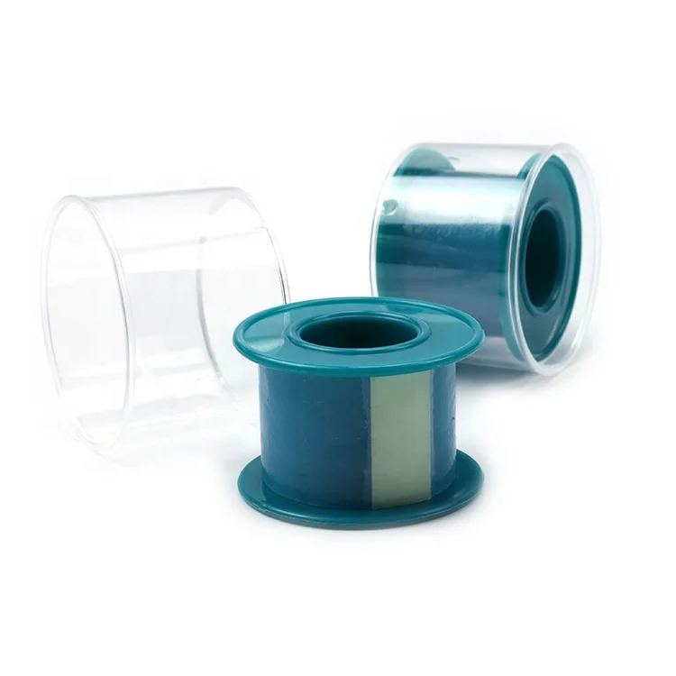 Transparent PU Silicone Tape Adhesive Clear Blue Medical Tape