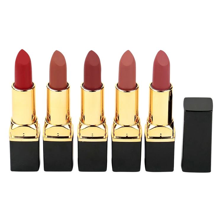 velvet matte solid lipstick custom private label matte long lasting lipstick