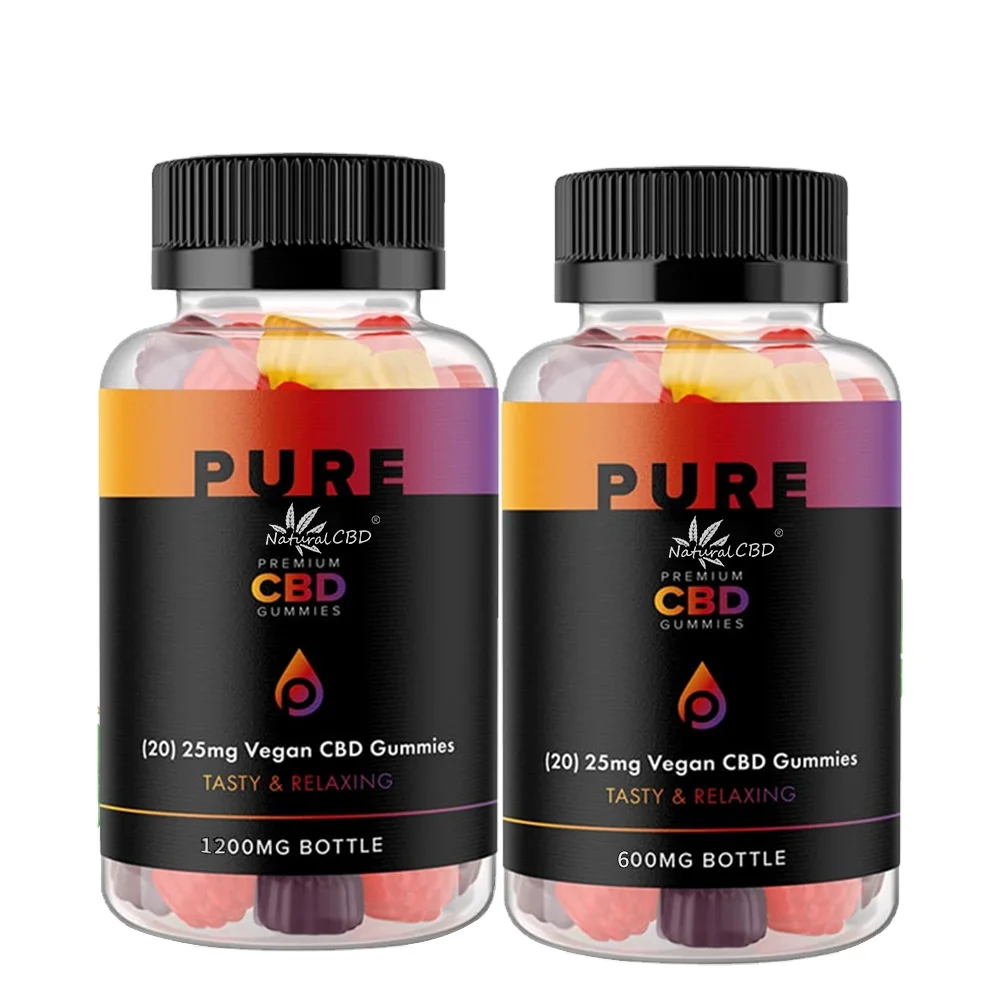  Органическая клейкая лента cbd Собственная Марка жевательных резинок для облегчения воспаления сна расслабления