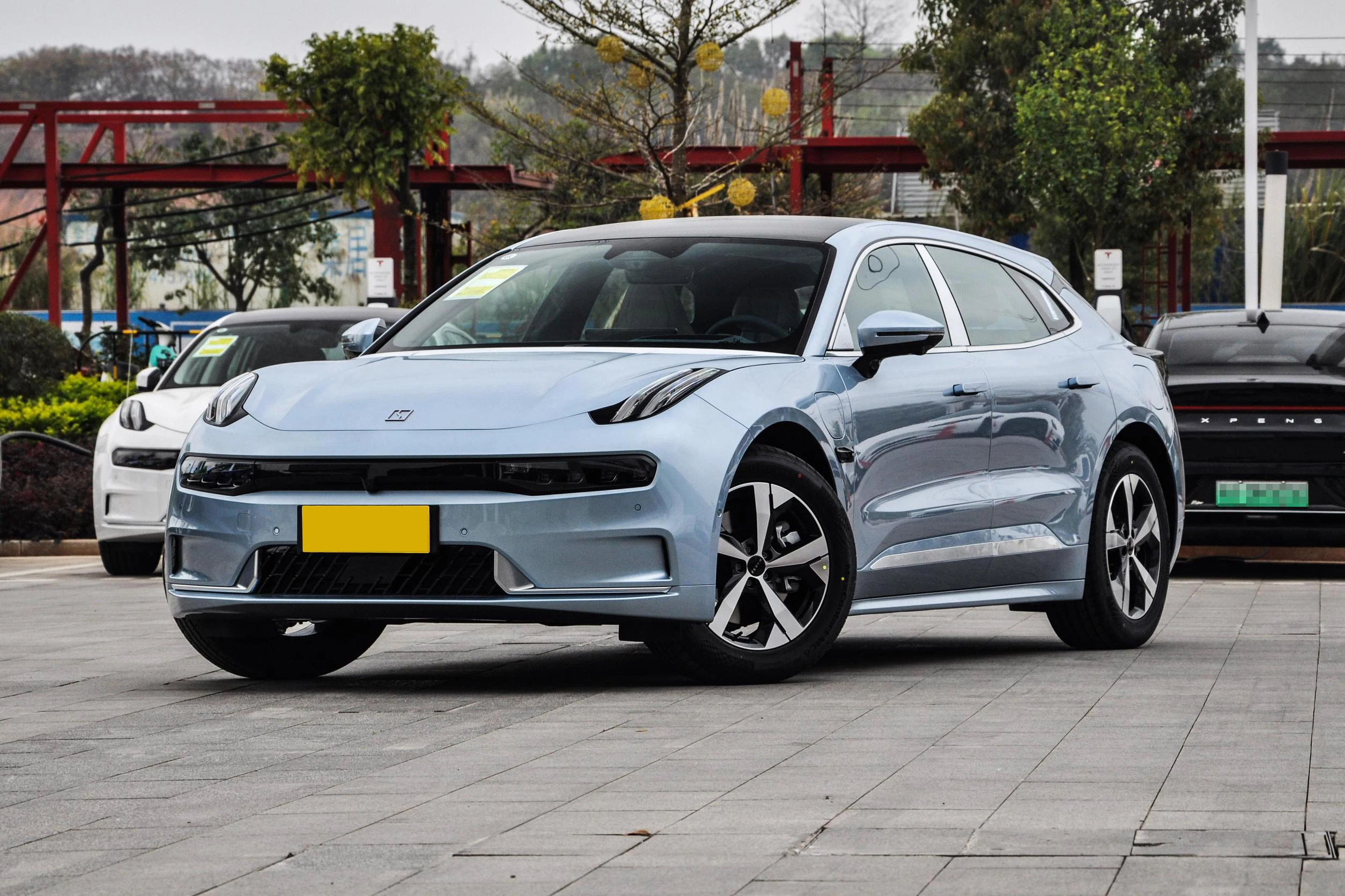 In stock China new Brand zeekr 001 2024 Long Range 4 Wheels Electric Car zeekr 001