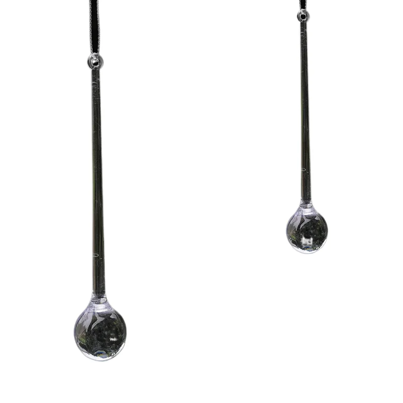 2407 zhikou transparent acrylic simulation icicle pendant diy ornaments wedding festival Christmas crystal beads manufac