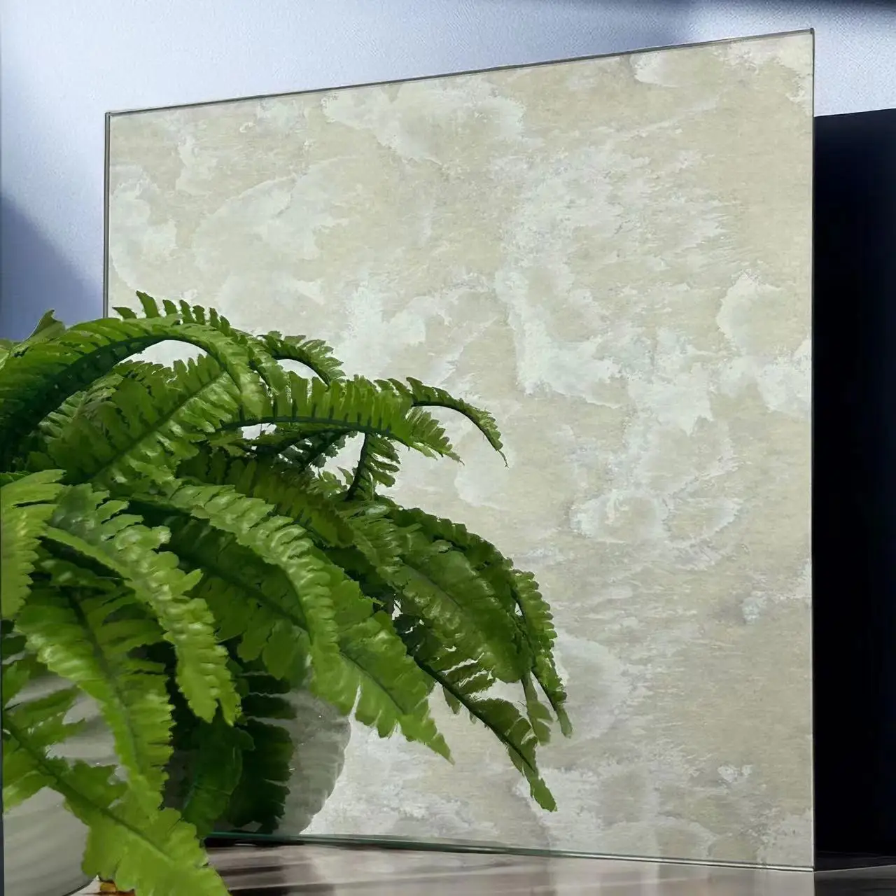 Factory supply glass wall mirror best price custom antique mirror glass wall titles