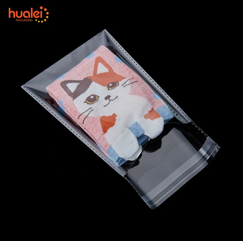 Custom Transparent OPP Cello Poly Cellophane Bags Self Sealing Plastic Bags for Packing Snacks Candies Candle Soap Jewelry
