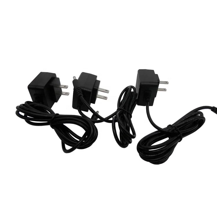 wholesale DC EU 9v/12v/24v 1A 2A AC/DC power adapter 3w 4.5v 6500ma power supply  power adapter european