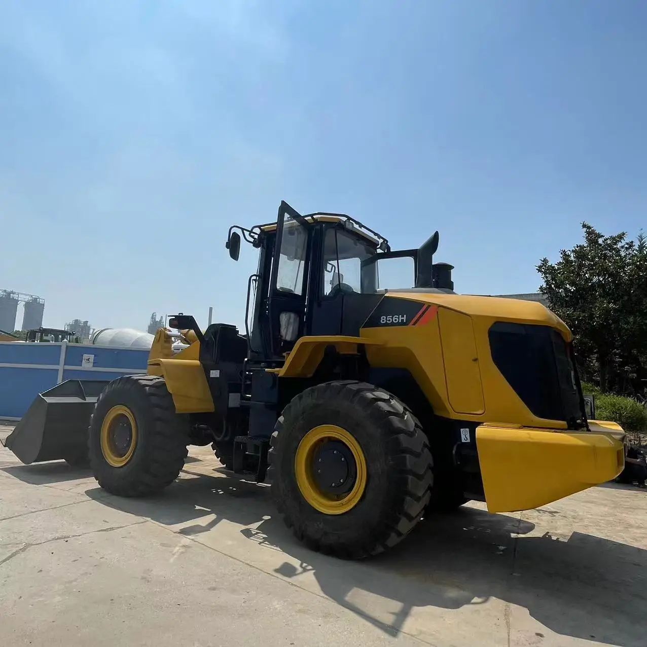 Popular selling LG loader new model 856H wheel front loader in shanghai