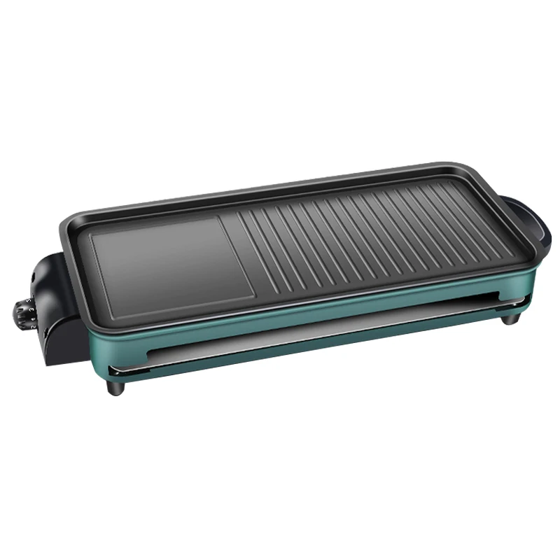 
Electric Multi Function Five Level Temperature Adjustment Grill Pan Cooker 