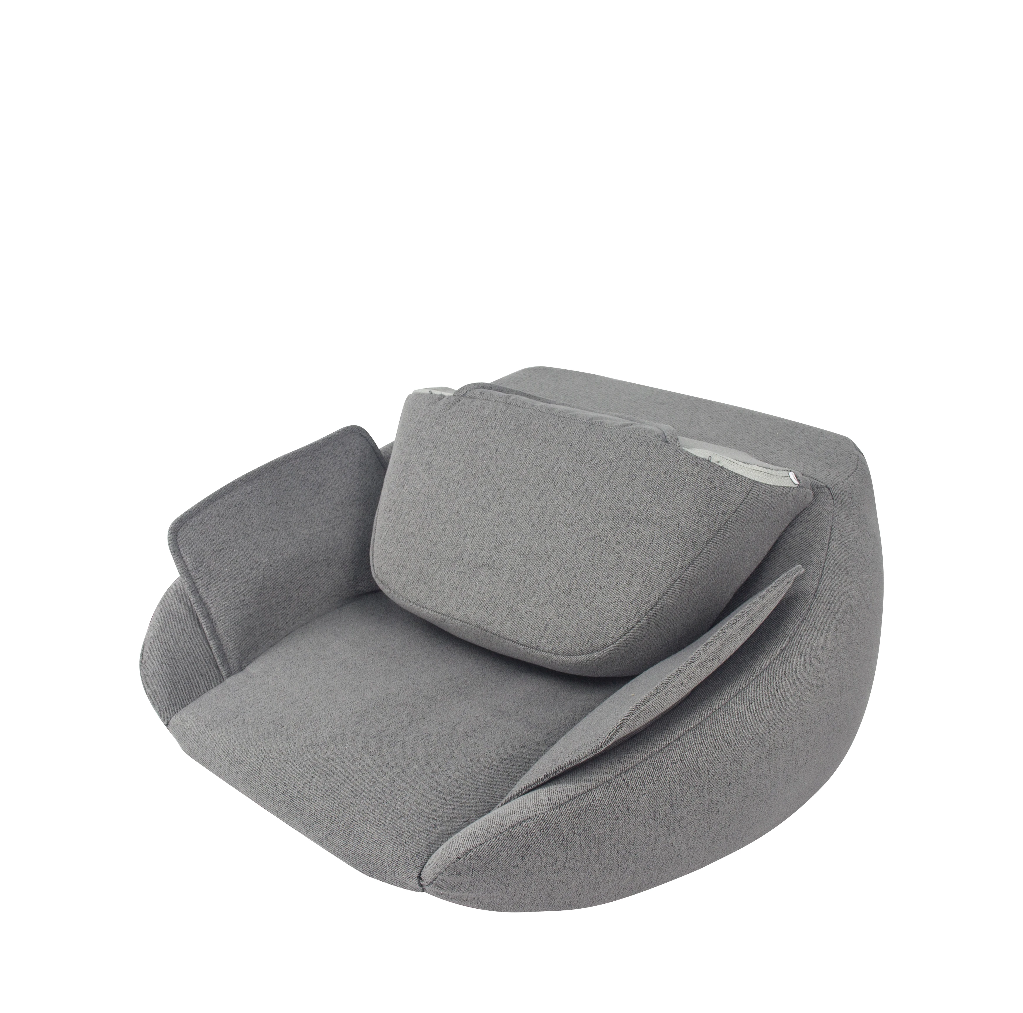 2019 New Product Japan/Korea foldable electric seat massage kneading back warmer air compression cushion