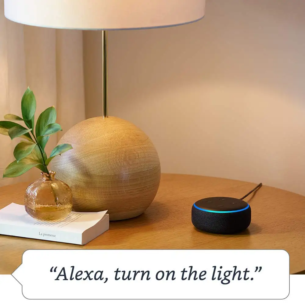Amazon Echo Dot 3nd умный динамик домашний голосовой помощник третьего поколения Google Smart с голосовыми подсказками Alexa Home Mini