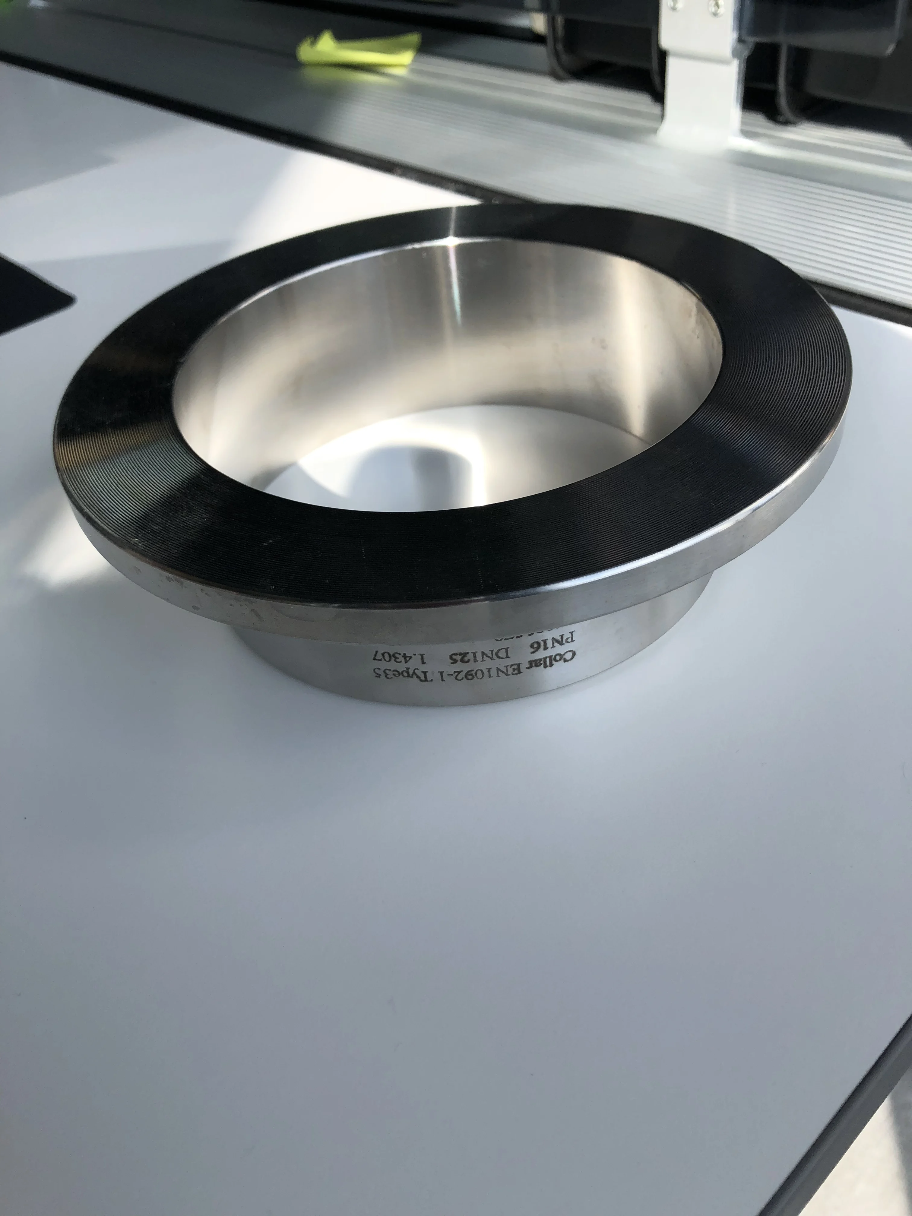 Collar DN600 Stainless Steel Pipe Flange EN1092-1 Type35 PN16 1.4307/304L Collar/RING