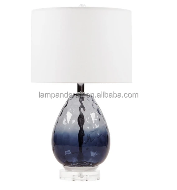 Urban Habitat Borel Ombre Glass Table Lamp  for home decor bedroom hotel lobby hotel Guestroom