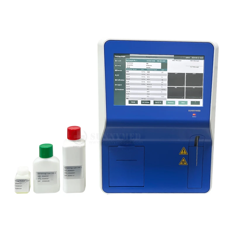 SY-B500_Vet Cutting-Edge Veterinary Hematology Equipment 5 parts Elite Veterinary Hemogram Machine Hematology Analyzer