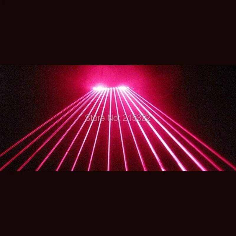 Красные лазерные очки для взрослых Бальных выступлений лазерных шоу и ночных