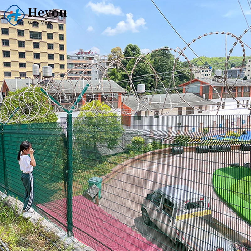 China Factory Supply 358 Railway Station Welded Mesh Fence Perimeter Fence