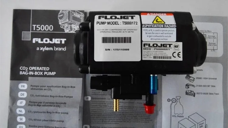 For Flojet T5000140 Pepsi Cola BIB Pump Syrup Pump Cola Machine Beverage Machine Adjusting Machine Accessories