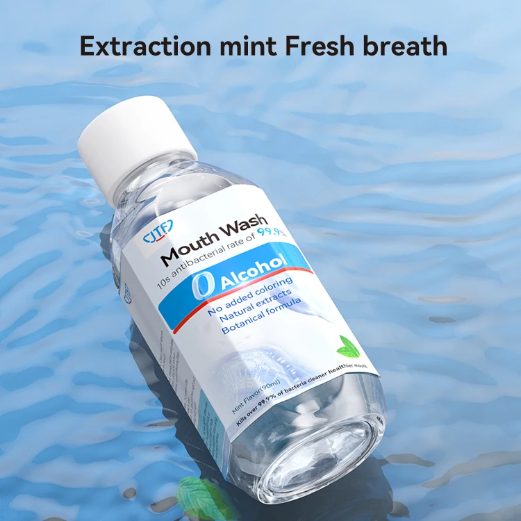New Type Anti Bad Breath Cool Mint eco friendly mouthwash Daily Travel Use