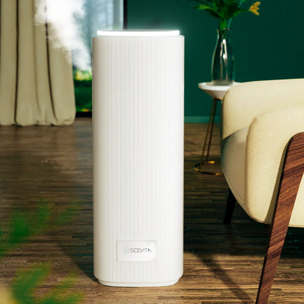 SCENTA Top Sale Waterless Nebulizer Essential Oil Diffuser Commercial Hotel Aroma Diffuser Wall Mounted Scent Diffuser Machine