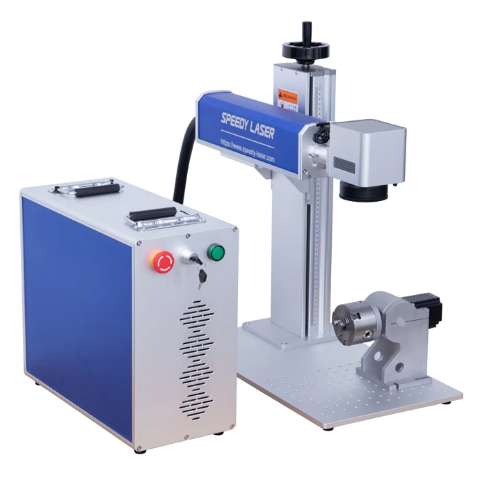 Nanjing Speedy Laser Color Marking on Stainless Steel JPT Mopa M7 Fiber Machine
