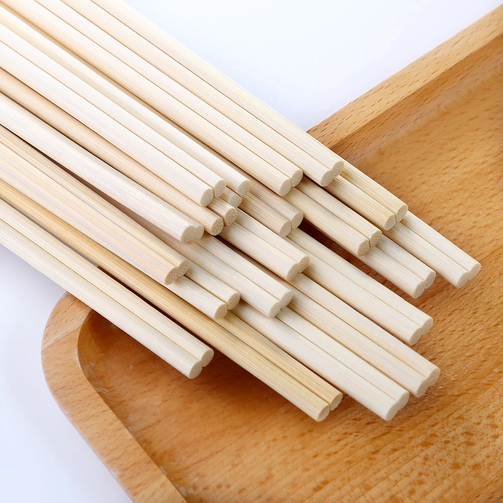 in stock High Quality Sushi Disposable Bamboo Chopsticks 18cm/23Cm Long Tensoge Bamboo chopsticks