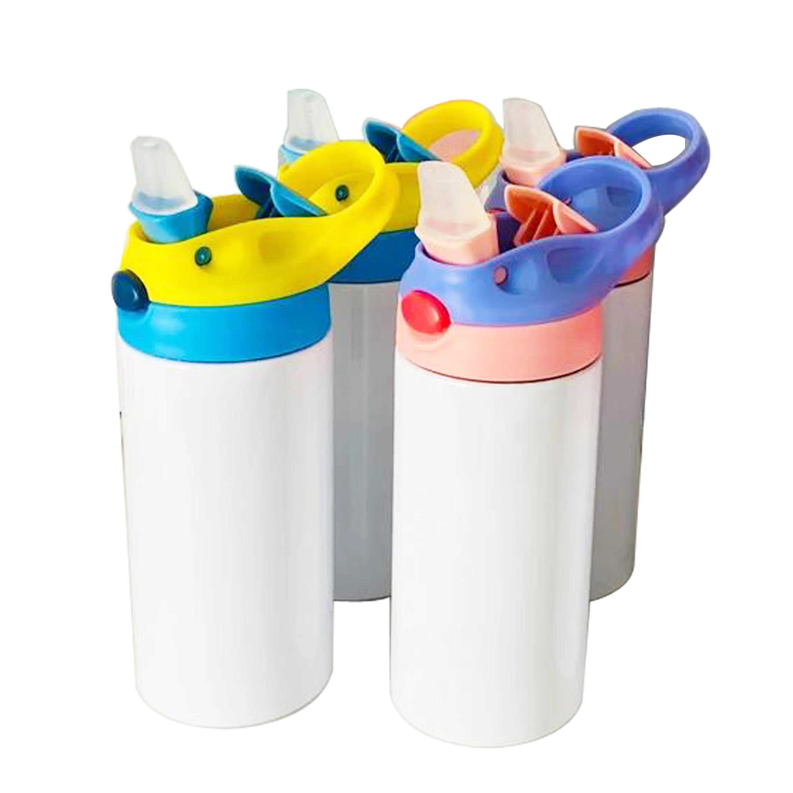 12OZ Hot Sale Free Shipping Straight Shape Water Cups Mixed Color Kids Sublimation Tumbler