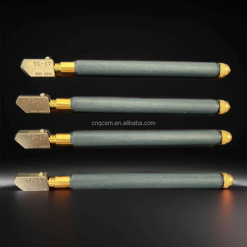 Factory direct sell  high quality  original one  TC17 Toyo Japan diamond Glass Cutter with iron handle