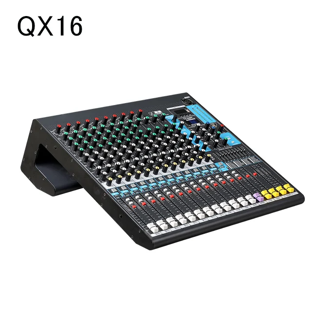 QX16 16-канальный видеорегистратор смеситель по хорошей цене студия звукозаписи