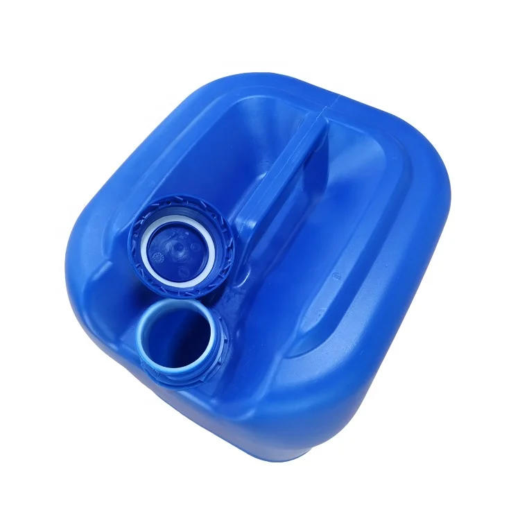 
15 liter plastic drum/jerry can with pour spout for oil storage 