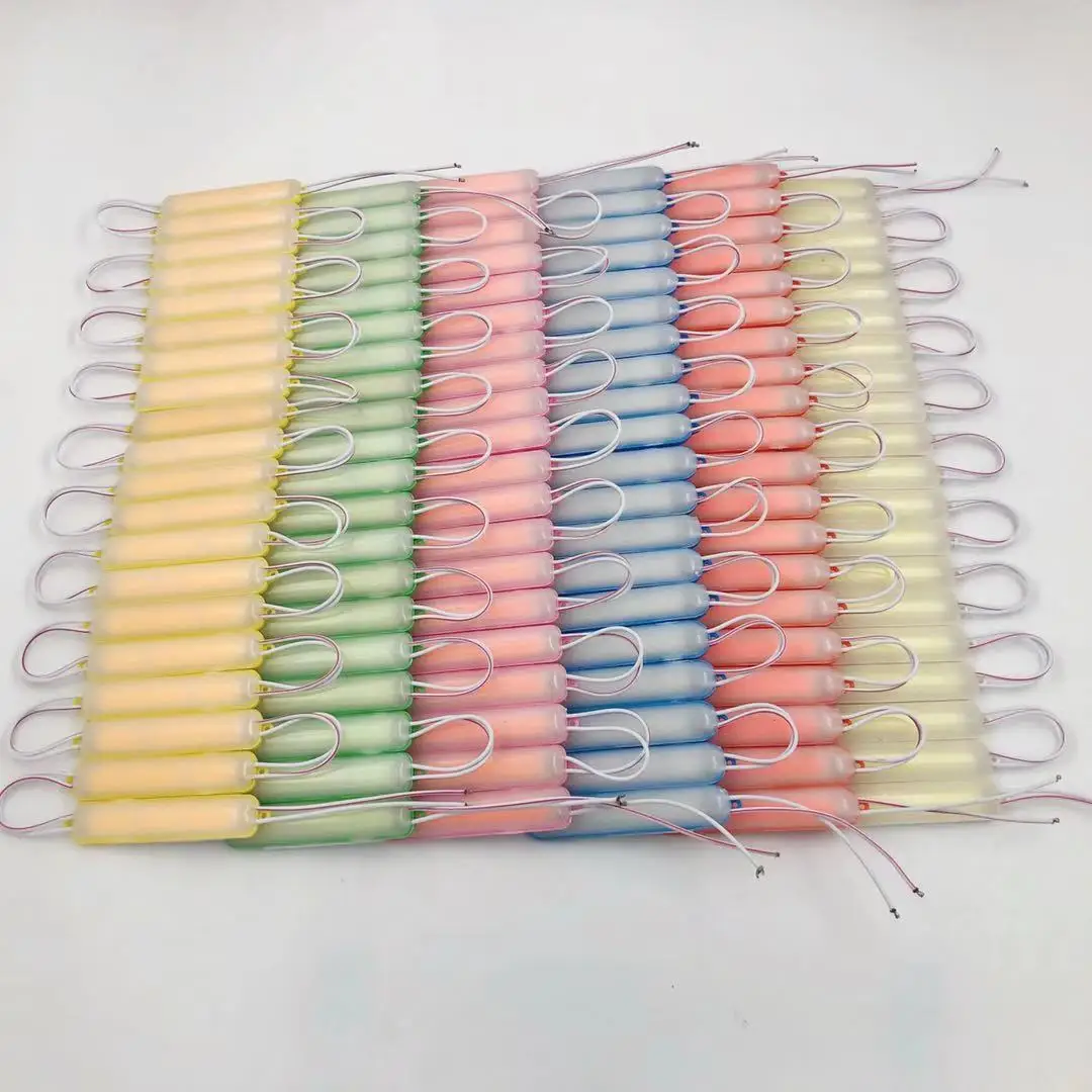 Высокое качество, 2,4 Вт, 12 В, водонепроницаемое ультразвуковое освещение, Индивидуальный Светодиодный модуль Cob