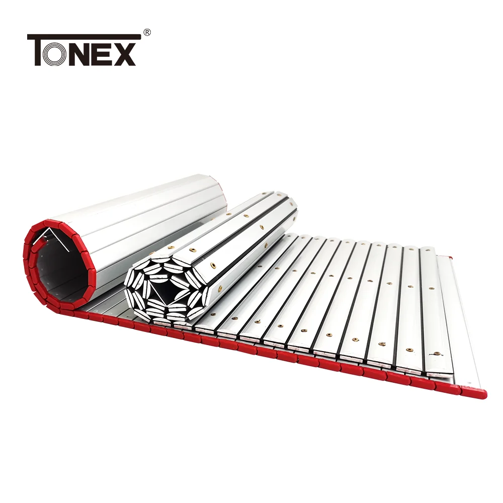 2023 Popular Water and dust proof aluminum apron cover flexible aluminum covers cnc machine shield