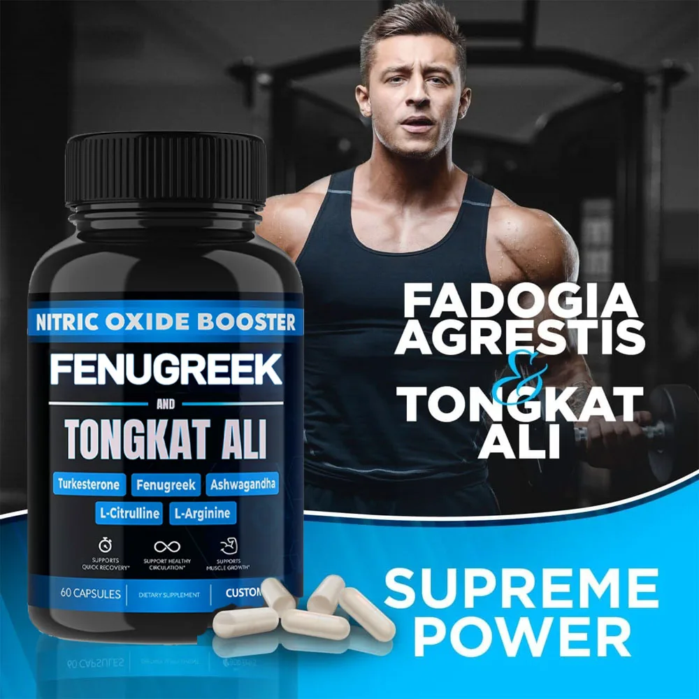 Лучшая цена бустер тонгката из Ali Ashwagandha Turkesterone экстракт пажитника порошок семена