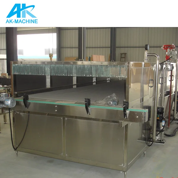 Горячее наполнение ПЭТ бутылки сок линия розлива распыления и охлаждения тоннеля с туннельной спрей стерилизации