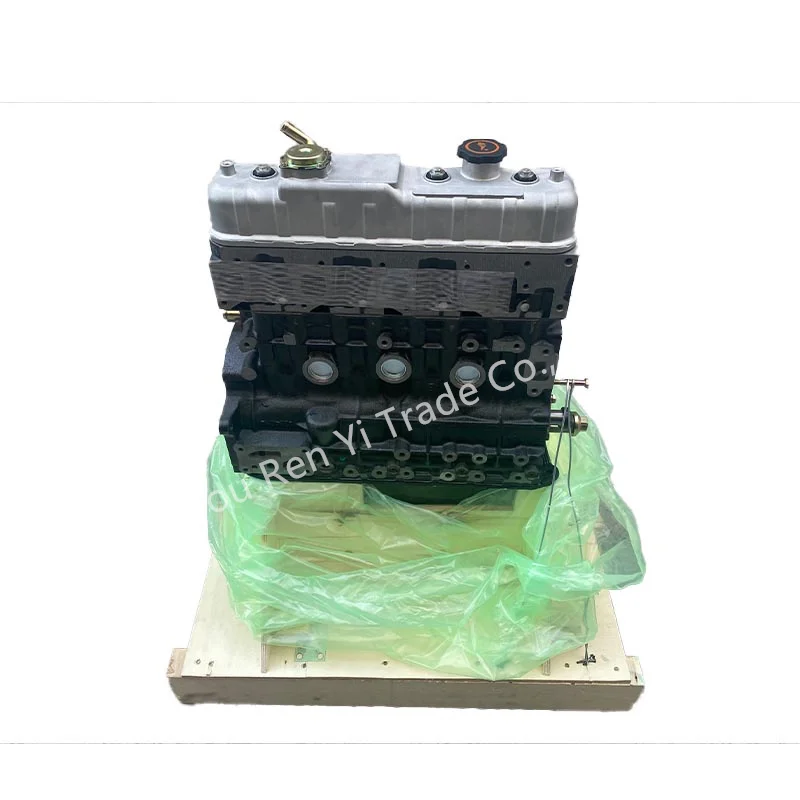 Brand New Diesel Isuzu 4JB1 4JB1T Long Block 4 Cylinder Engine For Foton 4J28TC Light Truck Motor Auto Parts