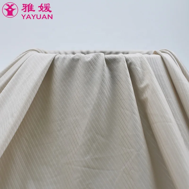Ultra thin glossy stripe 82 nylon 18 spandex tank top underwear swimwear polyamide elastane fabric nylon spandex fabric