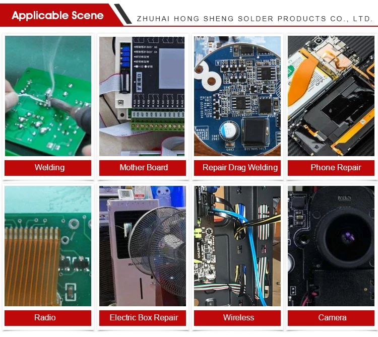 Hongsheng High Quality High Purity Tin 99.3 450g 1.0mm Silver Super Lead Free Tin Solder Wire For Asahi