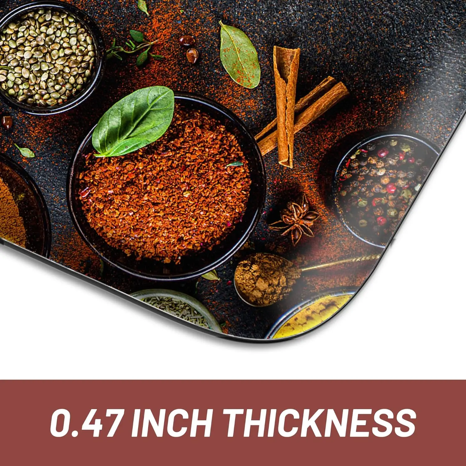 3D Printed Anti-Slip Kitchen Anti-Fatigue Mat Modern Waterproof Standing Nylon Mat Washable for Home Use