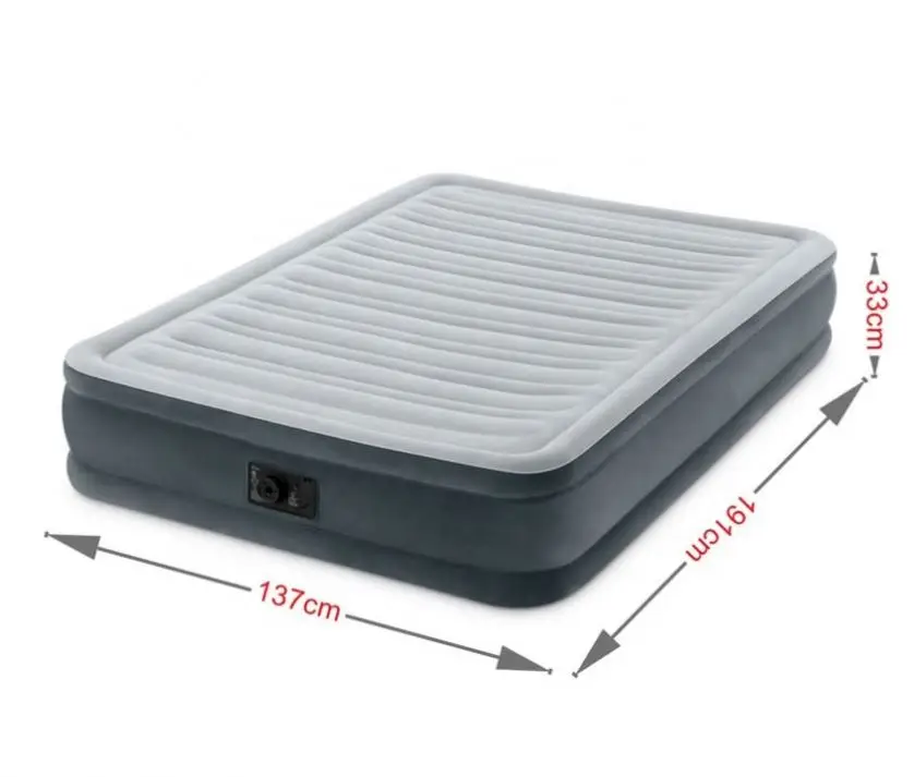 2021 XBL Sue Intex 67768 Plush Elevated Air bed Series PVC Inflatable  Air Mattress With Built-in Electric Pump