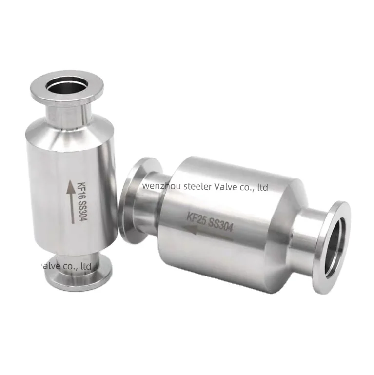 Fine Stainless steel SS304 Food grade  Vacuum Modulator Check Valve
