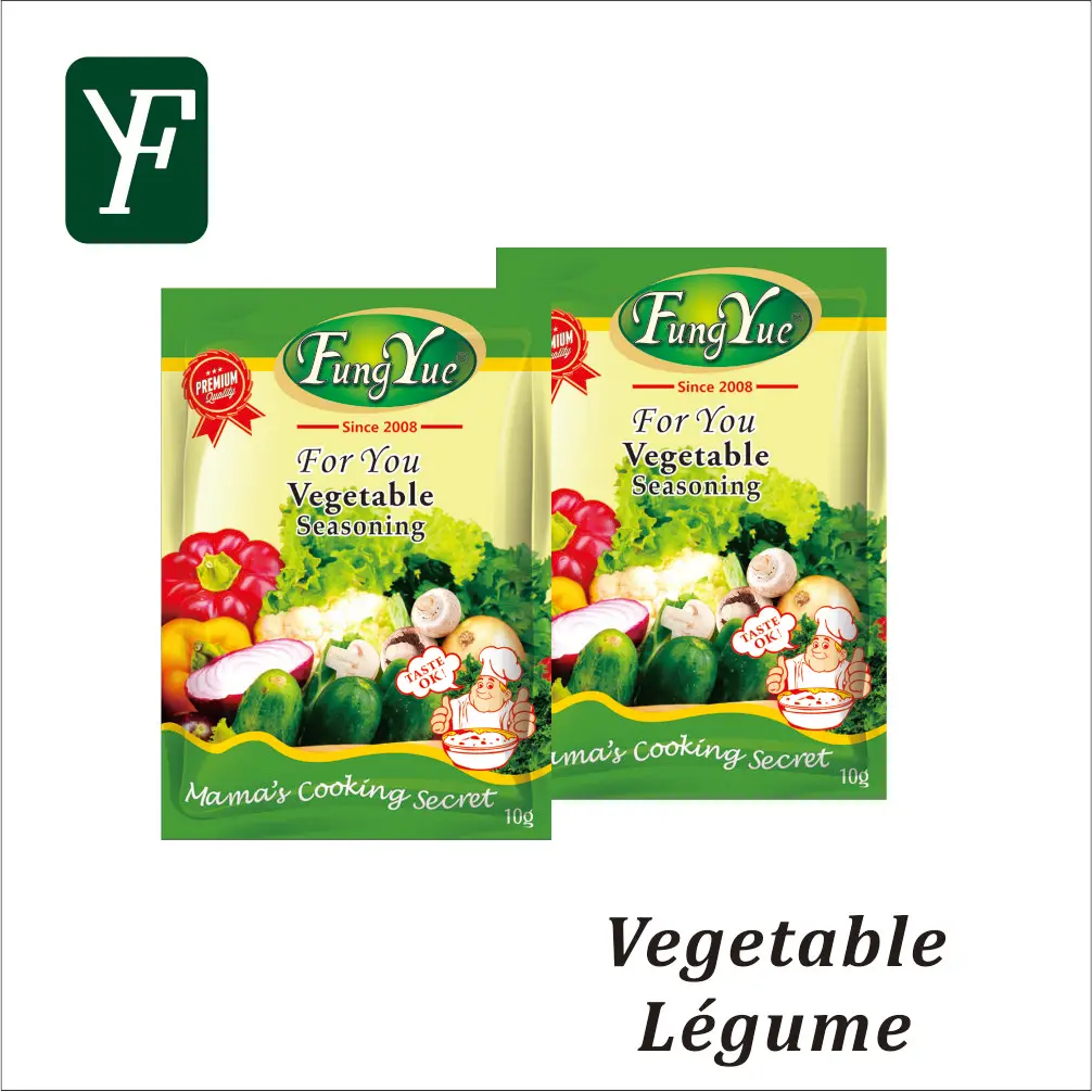 
10g vegetable High-Quality seasoning FUNG YUE seasoning for cooking Africa Market 