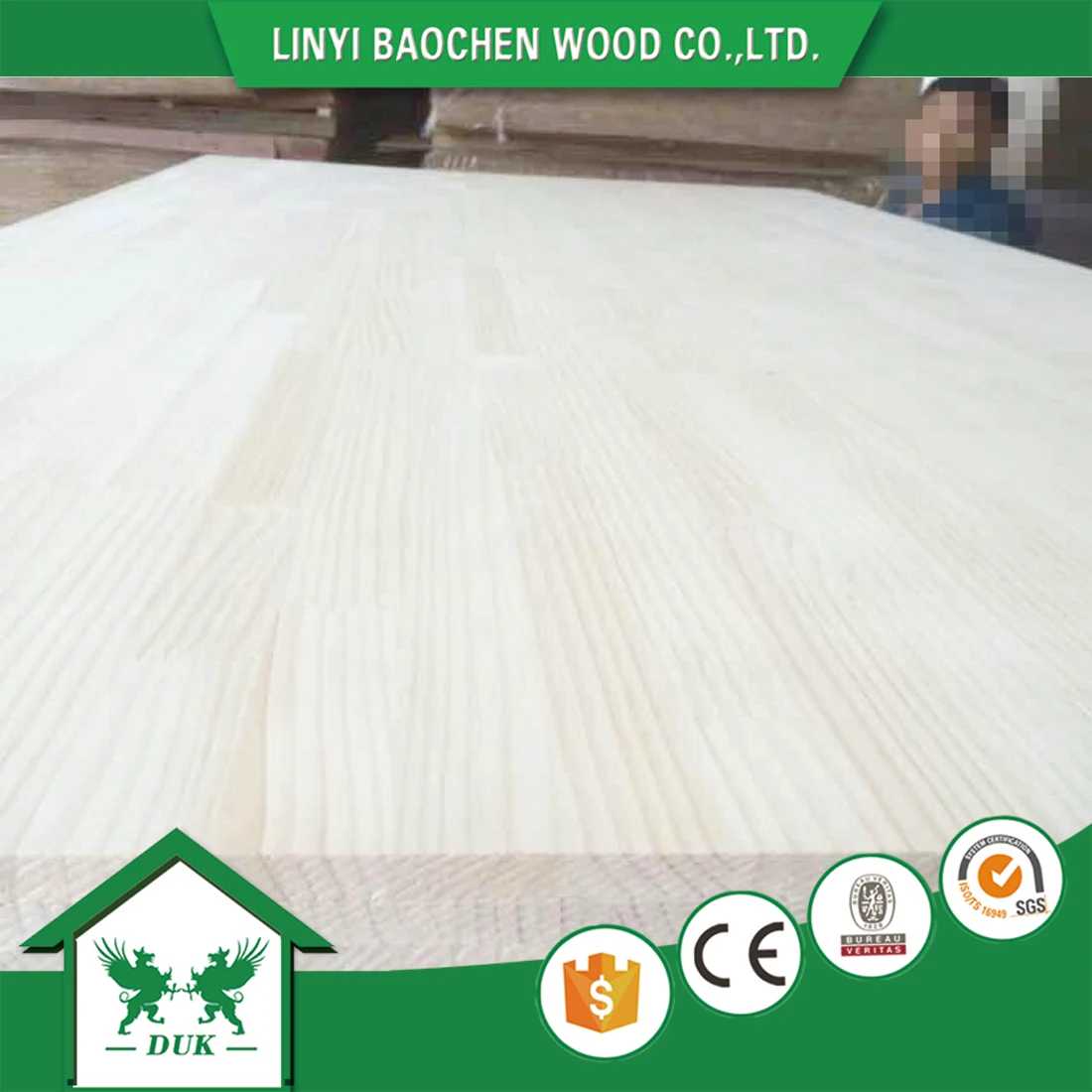 Finger Joint Board/FJ Panels Made Of Pine Wood