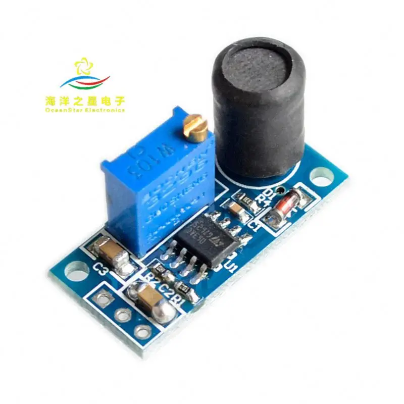 Battery booster module adjustable output voltage regulator module MC34063A booster module