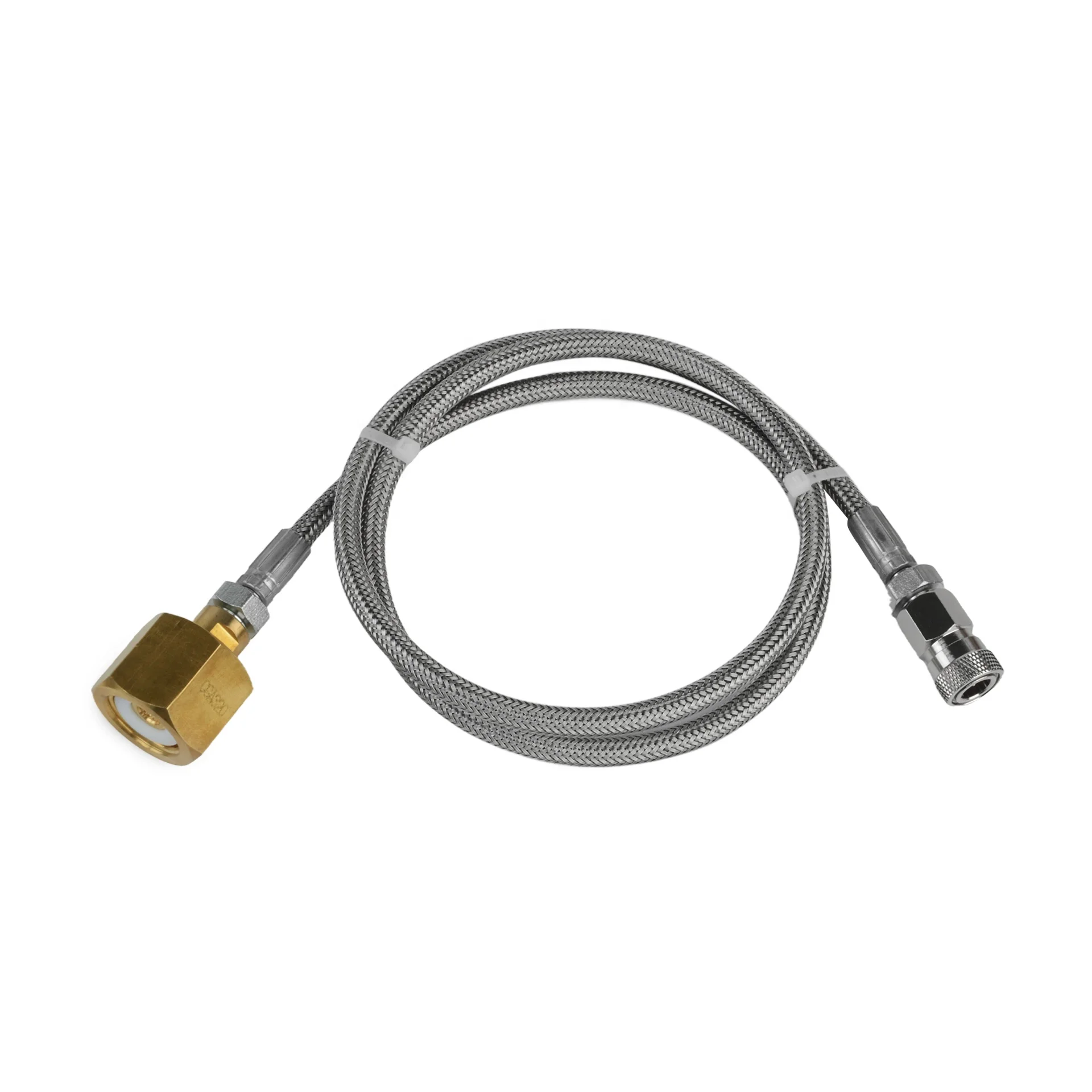 Soda Maker Soda Club External Hose Adapter Kit to CGA320 W21.8 Big CO2 Tank adapter with Quick Disconnect & 1.5M  Hose