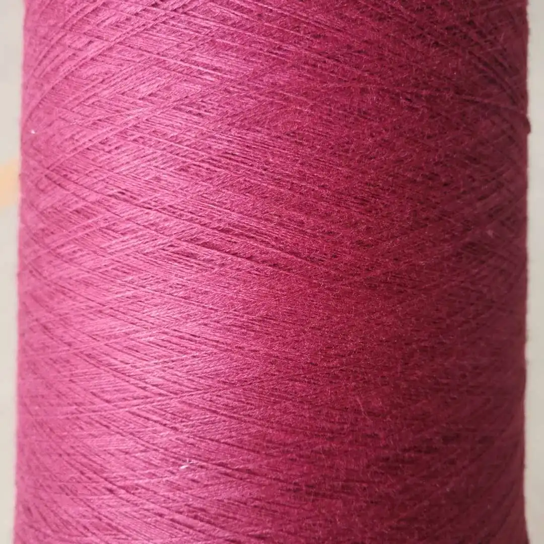 China Manufacturer Wholesale Colorful 100% Cotton Dyed Yarns - 1 cone @ 1.1kg T Shirt Yarn Sock Yarn