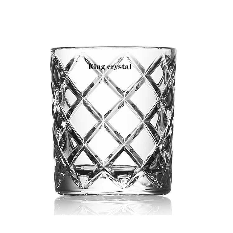 7366SG custom shot glass king crystal Co. ltd маленькая стеклянная чашка rock