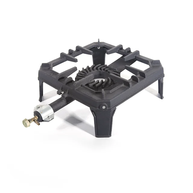 New High Quality Portable Camping Portable Cast Iron Gas Single Stove