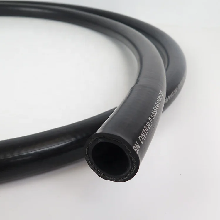 Стальной провод плетеный R1 труба китайский шланг synflex 5/8 дюймов Гидравлический шланг с гладкой поверхностью